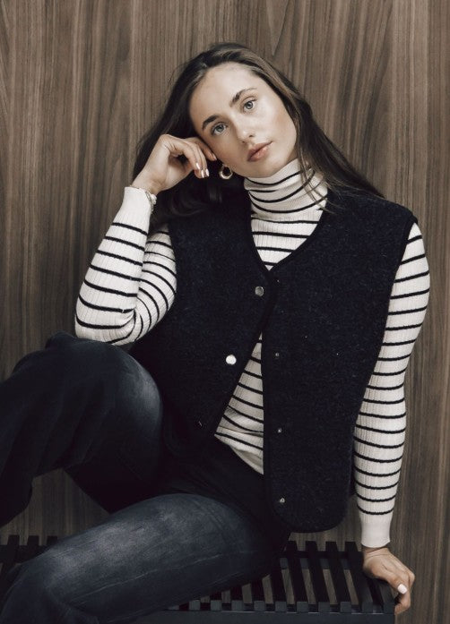 Gilet TENDENCE laine mérinos