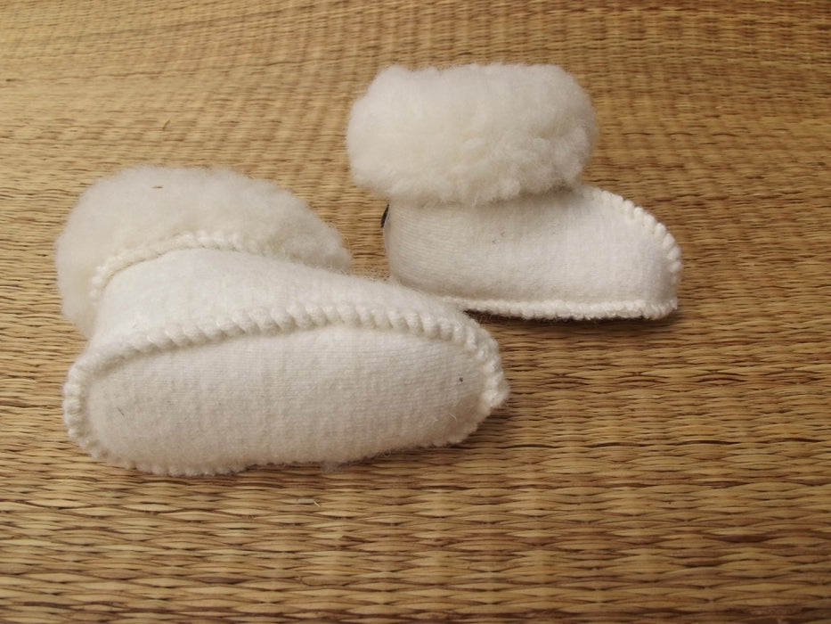 CHAUSSONS en laine BEBE