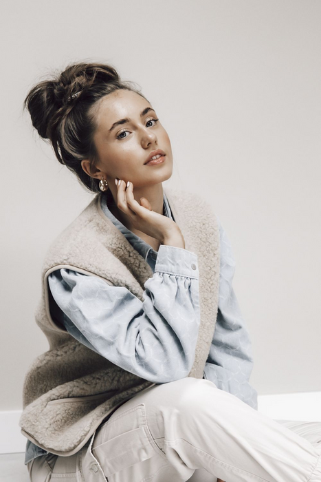 Gilet NUAGE laine mérinos