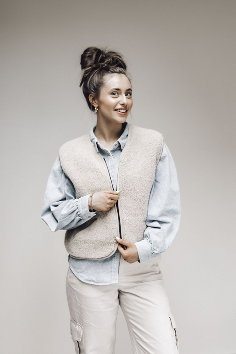 Gilet NUAGE laine mérinos