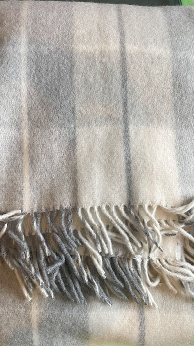 Grand PLAID en laine mérinos