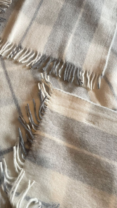 Grand PLAID en laine mérinos