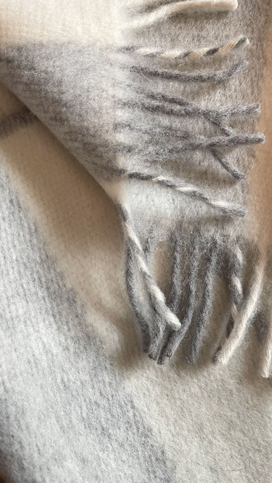 Grand PLAID en laine mérinos